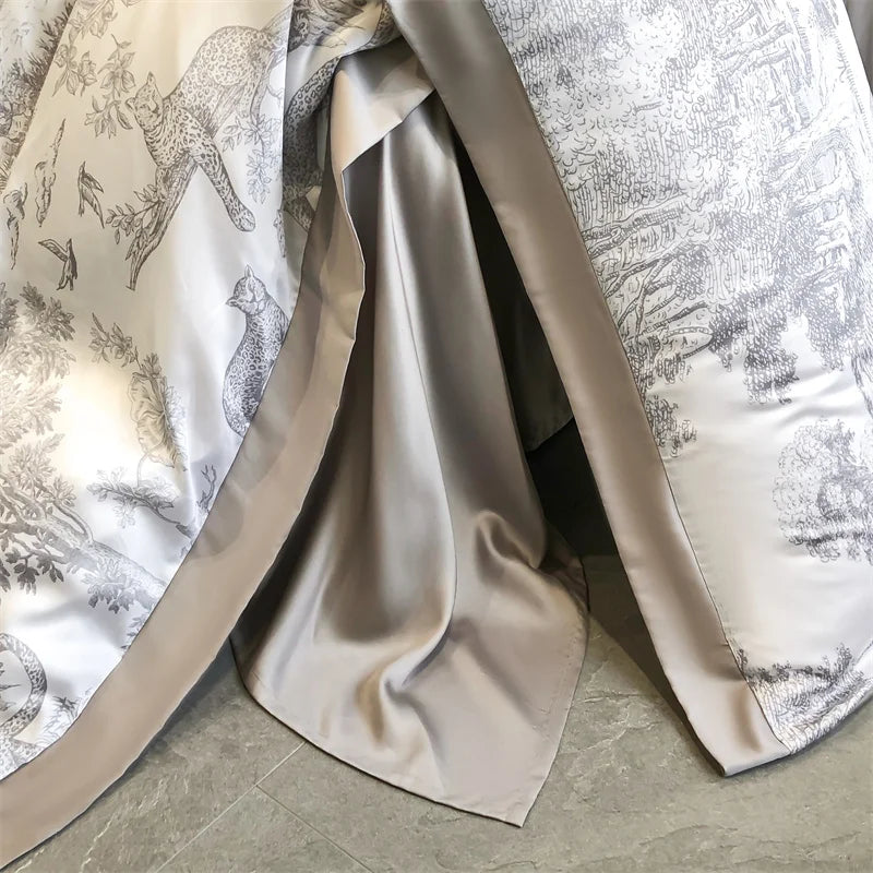 Natural Eucalyptus Lyocell Queen Bedding Set - Soft, Silky & Eco-Friendly
