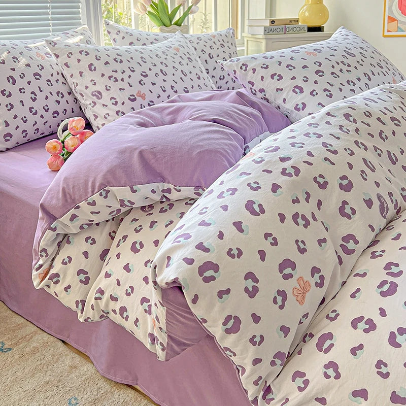 PRINTED DUVET COVER