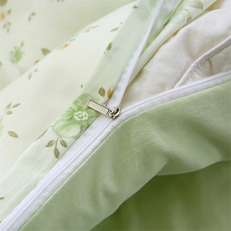 IMPORTANT COTTON DUVET COVER SET WITH 2PILLOW CASE