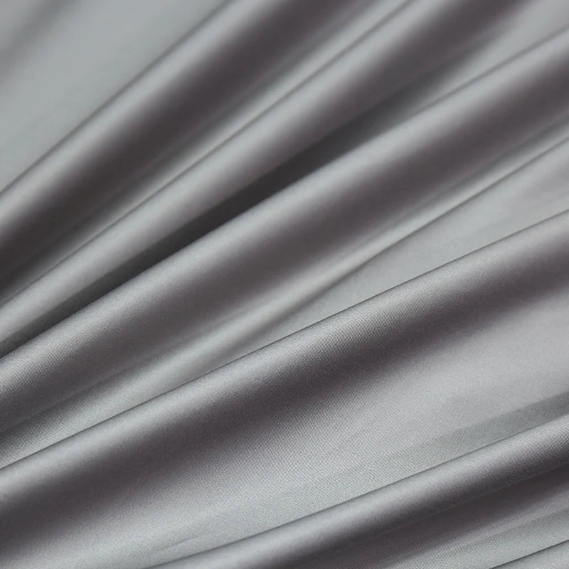 1400TC Egyptian Cotton  Bedding Set - 4 Pieces | Hollow Wide Edge Design