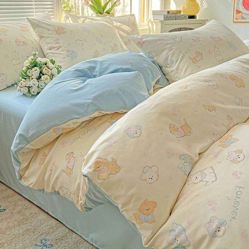 PRINTED DUVET COVER