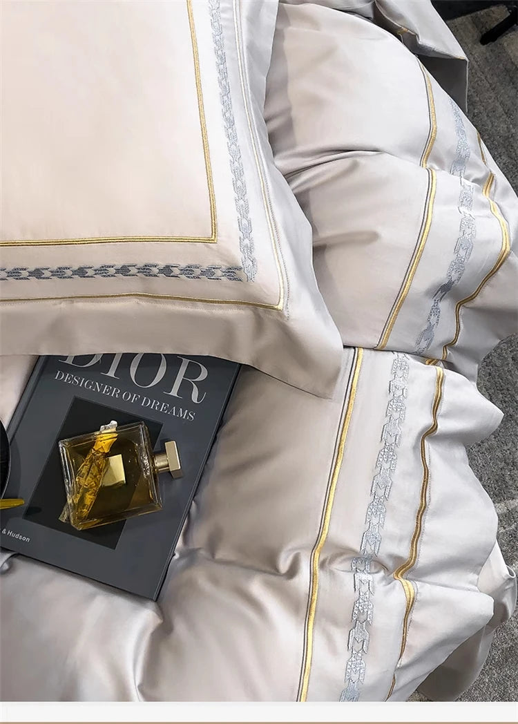 200S LONG-STAPLE COTTON FOUR-PIECE LUXURY BEDDING SET