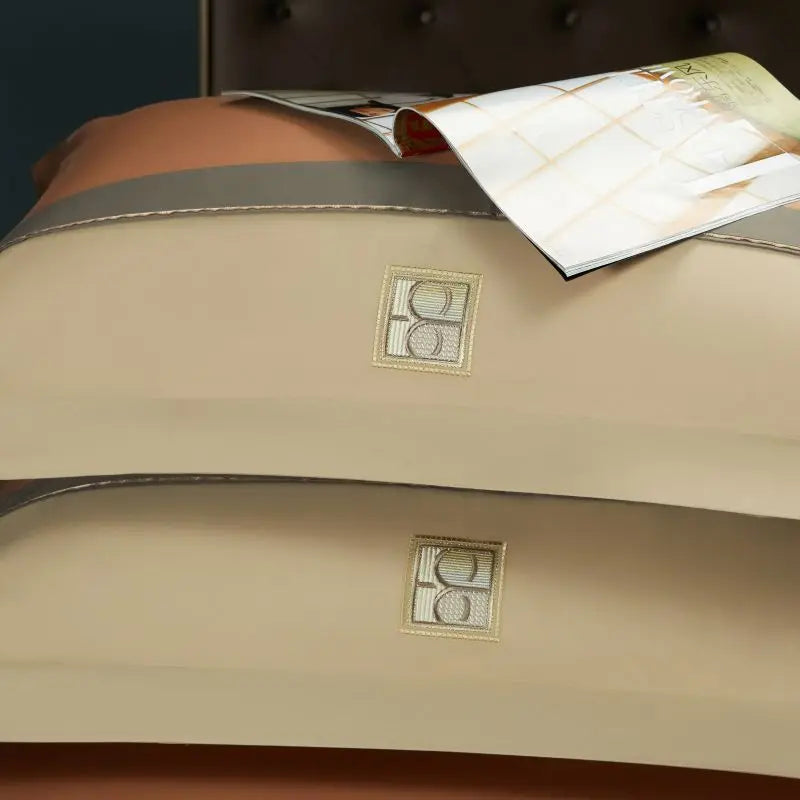 Luxury 1000TC Egyptian Cotton Embroidery Bedding Set - 4 or 7 Pieces | Queen & King Size