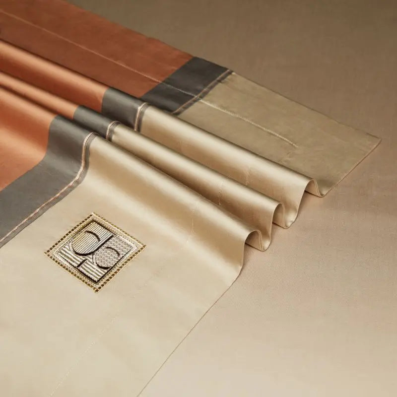 Luxury 1000TC Egyptian Cotton Embroidery Bedding Set - 4 or 7 Pieces | Queen & King Size