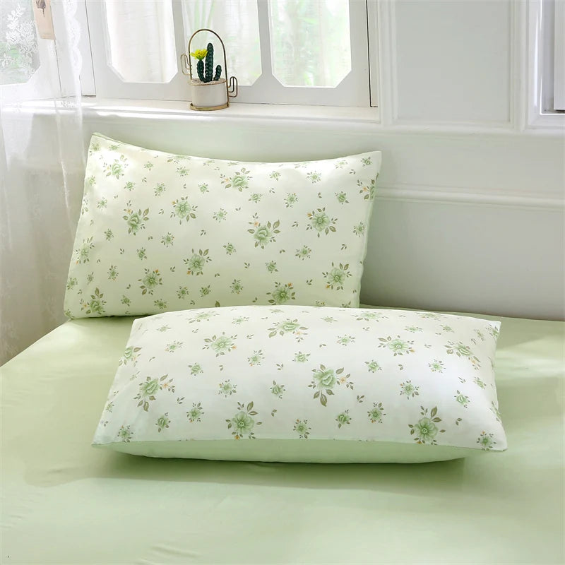 IMPORTANT COTTON DUVET COVER SET WITH 2PILLOW CASE